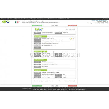 Sample di dati di a squadra di Steel Messicu